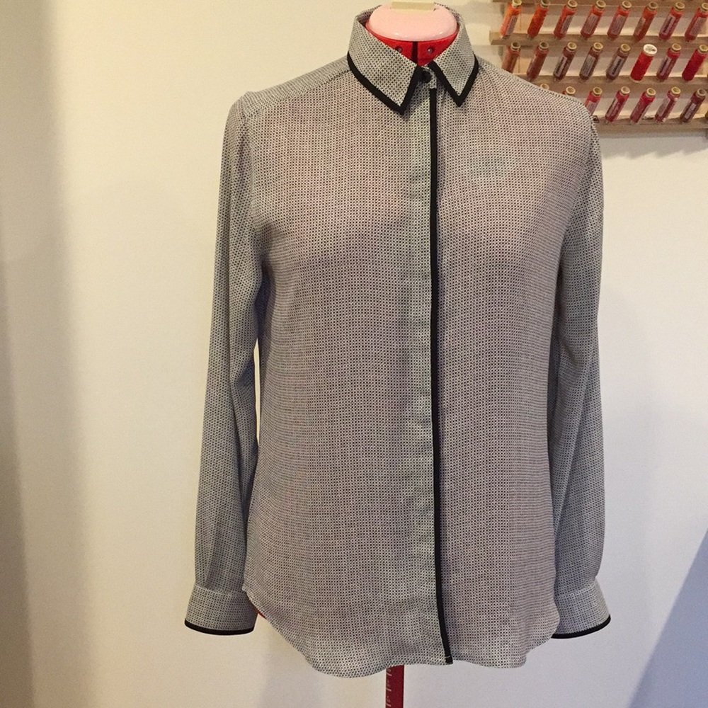 NWOT Loft Button Down Blouse